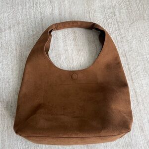Abercrombie Vegan Suede Tote Bag